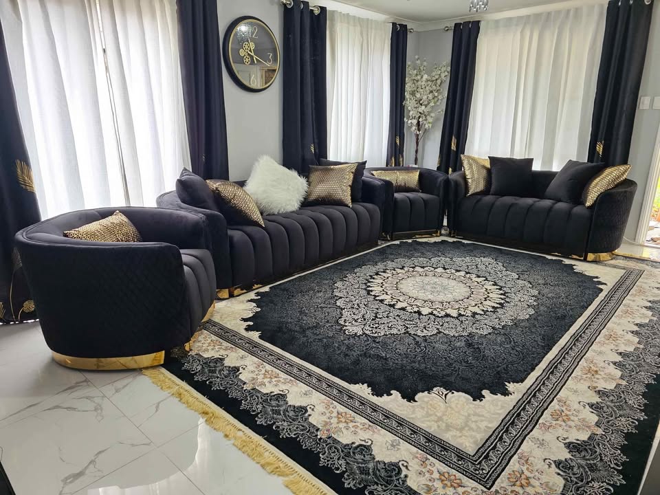Brand new in box 3+2+1+1 seven seater Turkish style sofa in different colours - Image 4