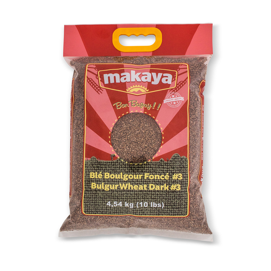 Makaya Bulgur Wheat Dark #3 – 10 lbs